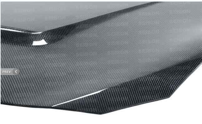 SEIHD1213SCNFRS-VS Seibon Carbon Fiber Hood (VS) - 2013+ FT86,
