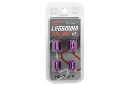 KICWCKIVP Project Kics Leggdura Valve Cap Set - Universal-Purple,