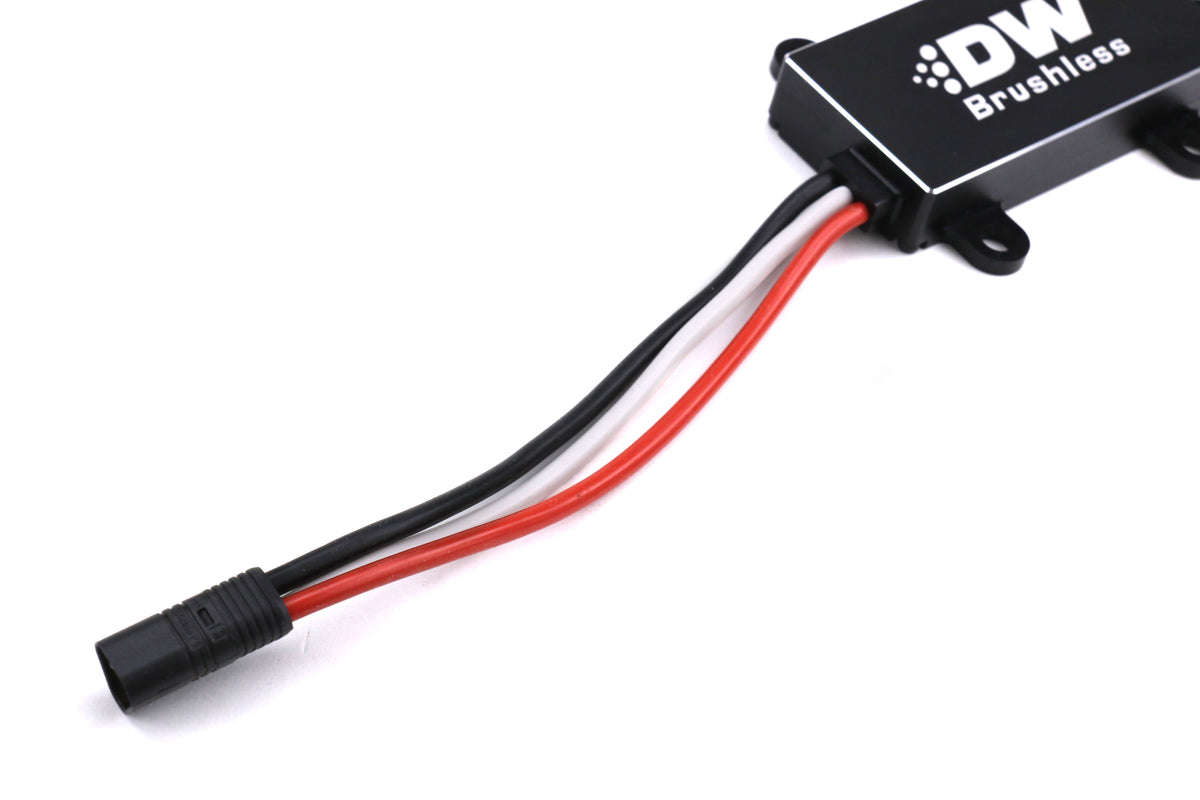 DET9-441-C102-0900 DeatschWerks DW440 440lph Brushless Fuel Pump w/ Dual Speed Controller - Universal,