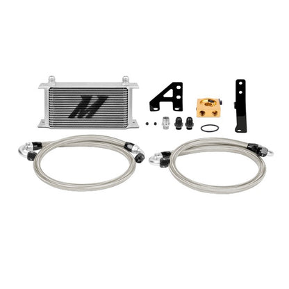 MIMMMOC-STI-15T Mishimoto Oil Cooler Kit - 2015+ STI -Silver with Thermostat,