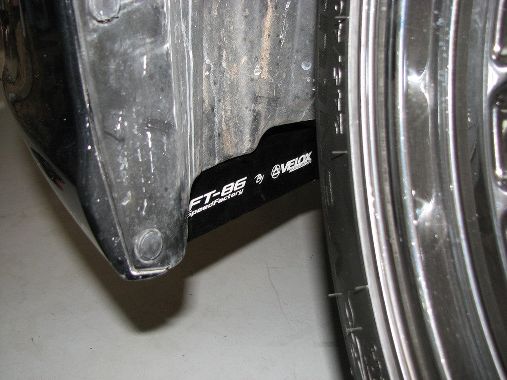 VERA0022A FT-86 SpeedFactory Front Wheel Deflectors by Verus Motorsports - 2013+ FT86,