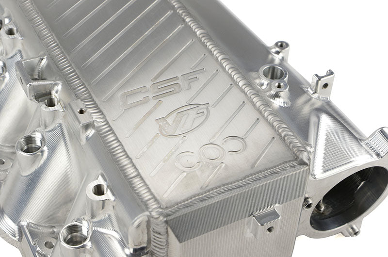 CSF8200 CSF Inc. Charge-Air Cooler Manifold Raw Finish - 2020+ Toyota Supra,