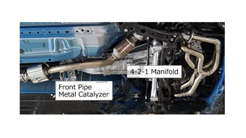 HKS32025-AT001 HKS Header Back Exhaust System - 2013+ FR-S / BRZ / 86,