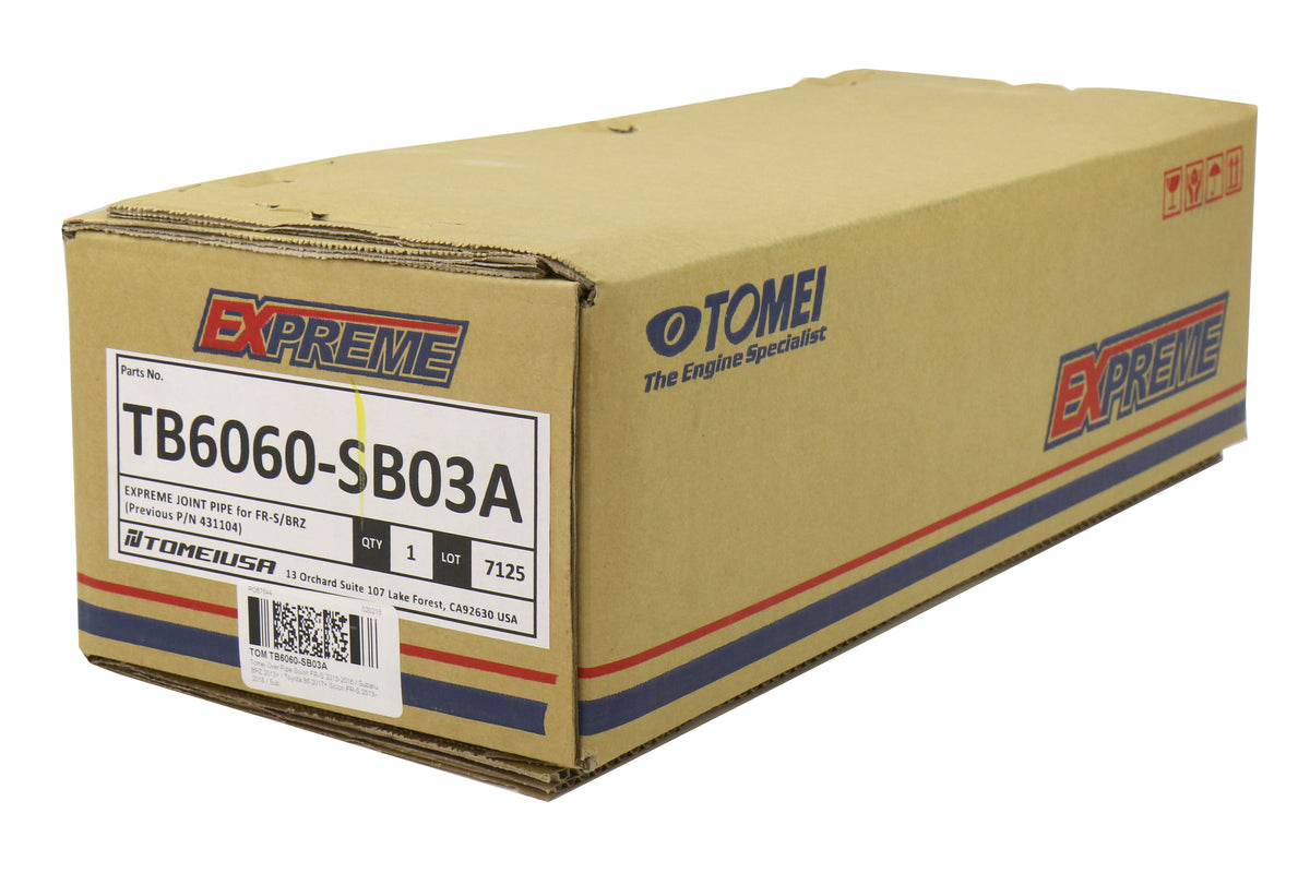 TOMTB6060-SB03A Tomei Expreme Over Pipe - 2013+ FT86,