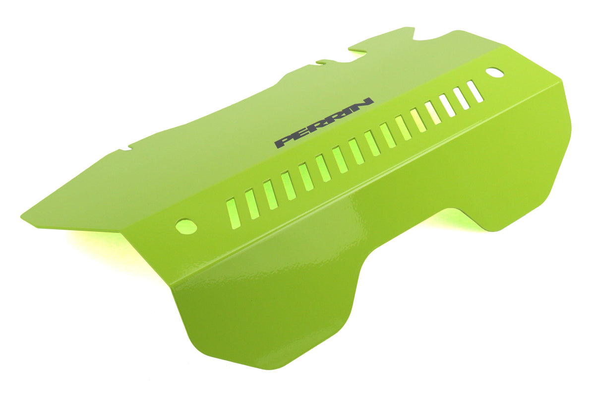 PERPSP-ENG-152NY Perrin Pulley Cover - 2015+ WRX-Neon Yellow,