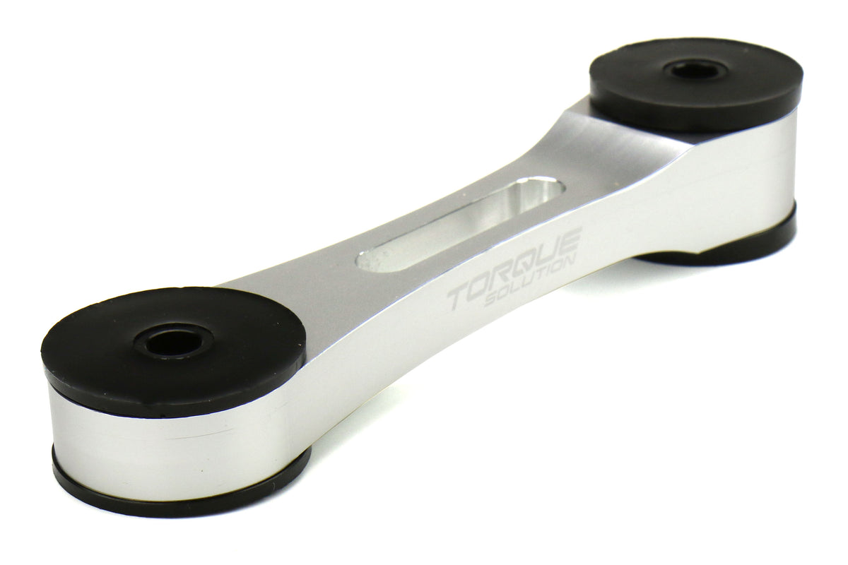 TQSTS-SU-011S Torque Solution Billet Aluminum Pitch Stop Mount - 2015+ WRX / 2015+ STI / 2014+ Forester-Silver,
