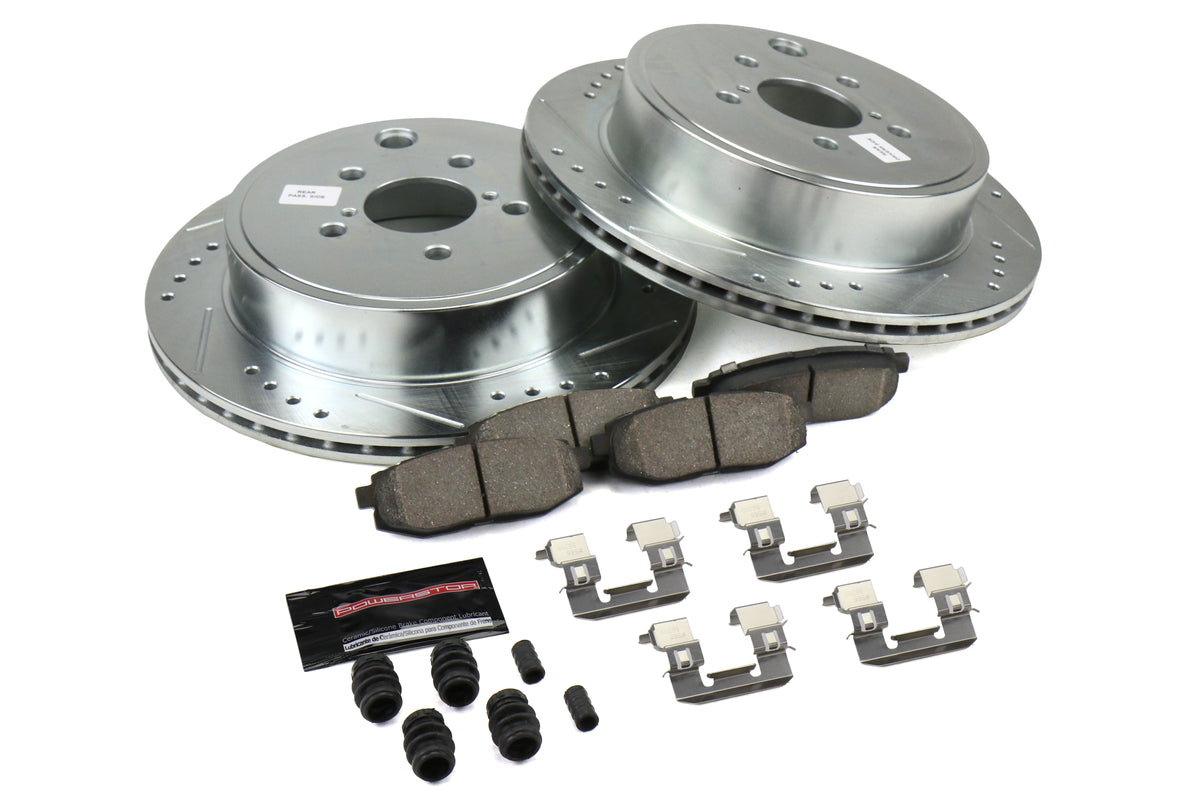 POWK5883 Power Stop Z23 Evolution Sport Brake Upgrade Kit (Rear) - 2013-2021 FRS / BRZ / 86,