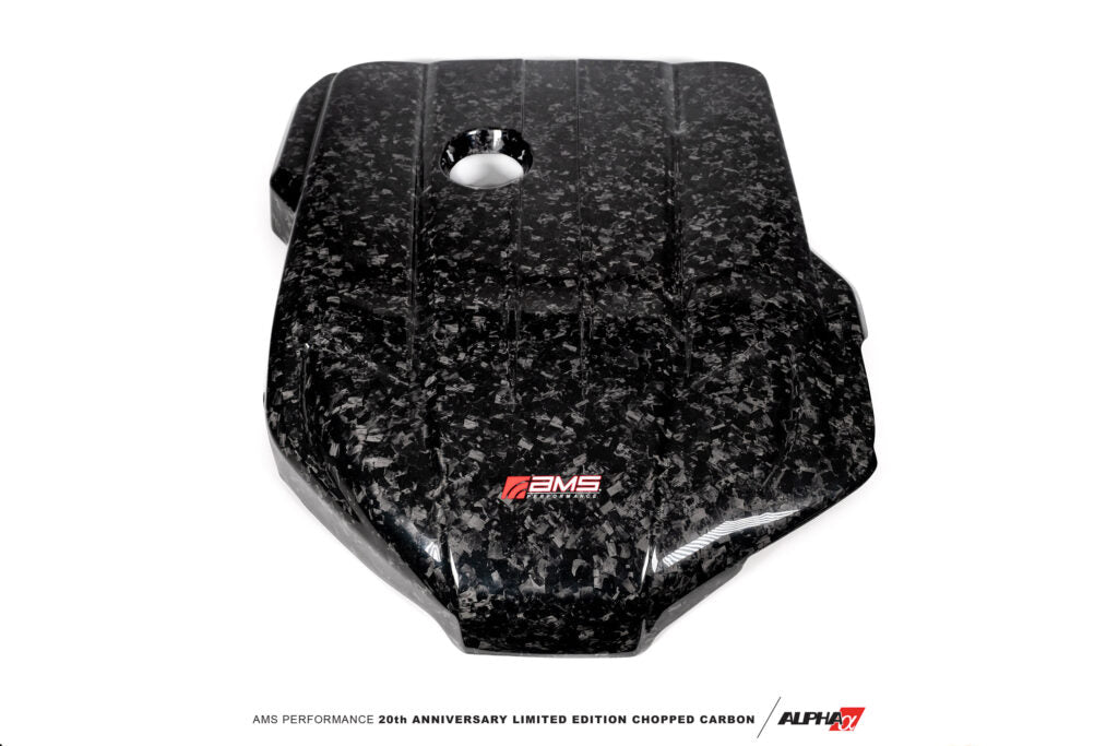 AMSAMS.38.06.0001-2 AMS Performance Chopped Carbon Fiber Engine Cover - 2020+ Toyota Supra,