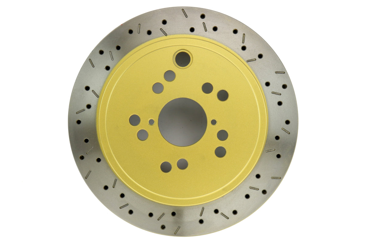 DBA 4000 Drilled/Slotted Rotor Single Rear - 2013-2016 Scion FR-S / 2013-2020 Subaru BRZ / 2017-2019 Toyota 86