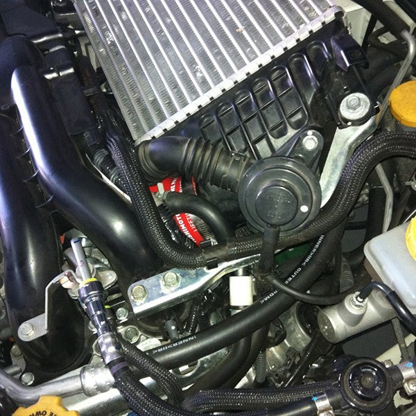 MIMMMHOSE-SUB-ITBRD Mishimoto Silicone Throttle Body Hose (red, black, or blue) - 2015+ WRX-Red,
