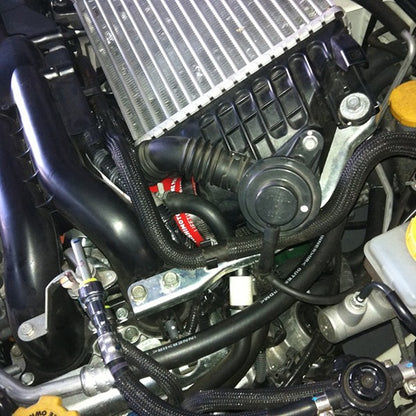 MIMMMHOSE-SUB-ITBRD Mishimoto Silicone Throttle Body Hose (red, black, or blue) - 2015+ WRX-Red,