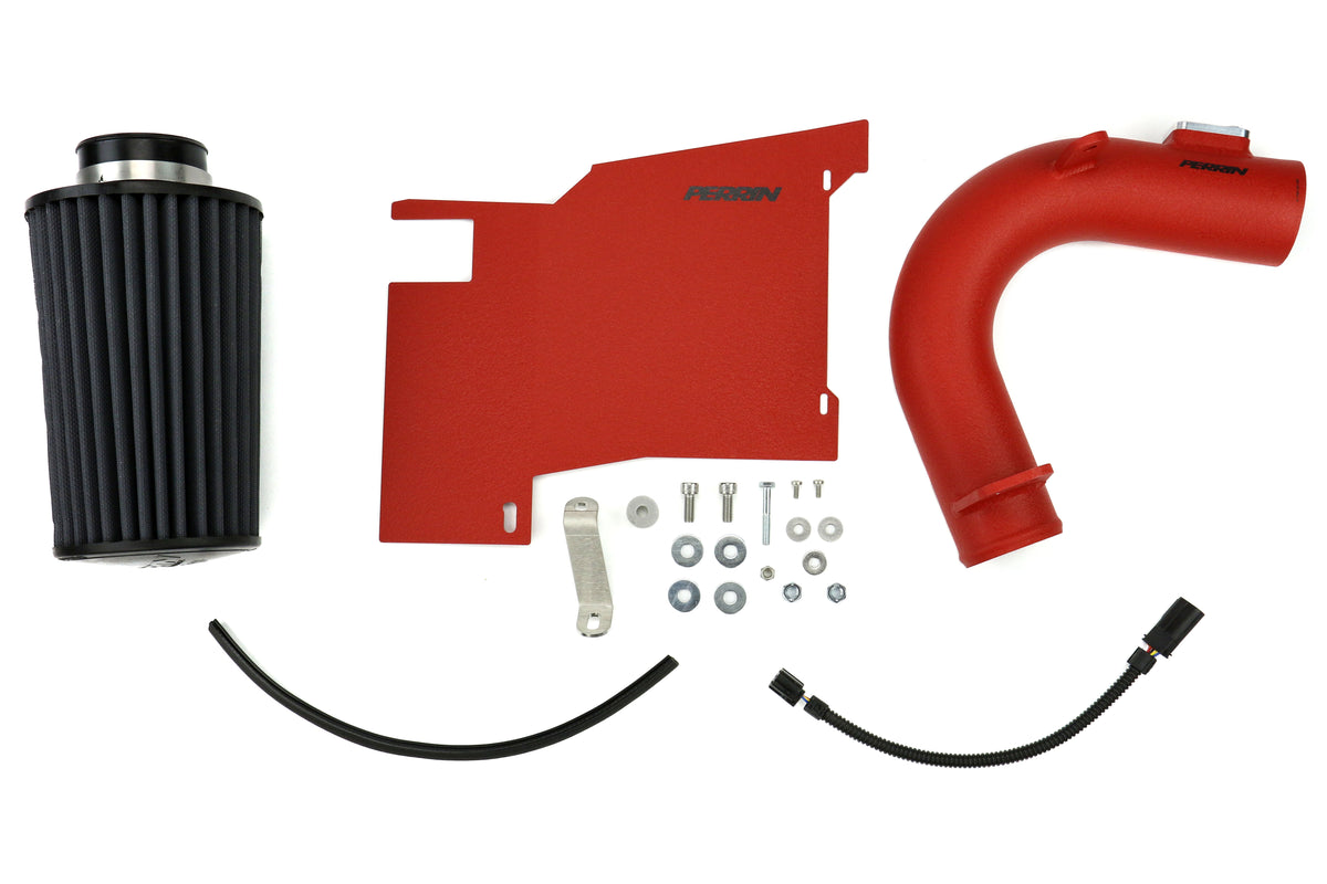 PERPSP-INT-325RD Perrin Performance Cold Air Intake System - 2015+ WRX-Red,