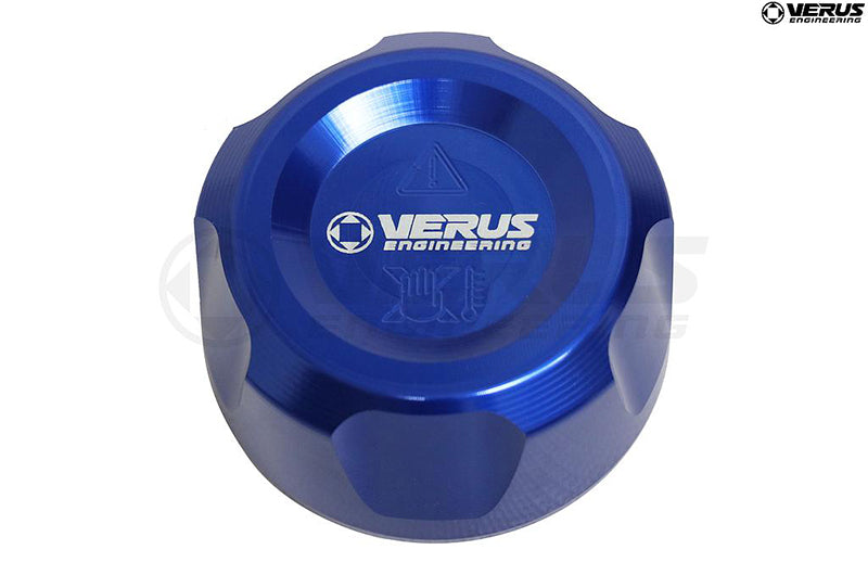 VERA0248A-BLU Verus Engineering Heat Exchanger Cap Blue  - Toyota Supra 2020+,