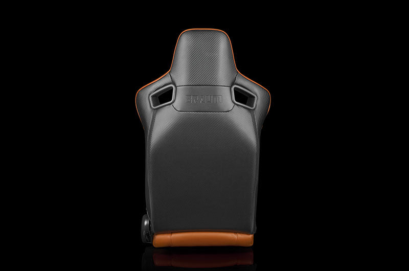 BRMBRR1-BTBS Braum Elite Series Sport Seats - British Tan Leatherette Pair - Universal,