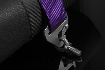 Braum 5 Point 3inch SFI Approved Racing Harness - Purple Each - Universal
