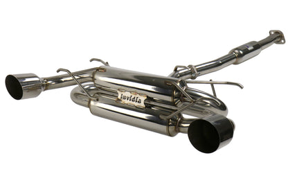 INVHS12SST7GM1SS Invidia Gemini (R400) Dual Tip Exhaust - 2013+ FR-S / BRZ / 86-Stainless Tips,