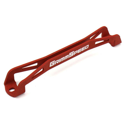 GRM121033 GrimmSpeed Lightweight Battery Tie Down - 2015+ WRX / STI-Red,