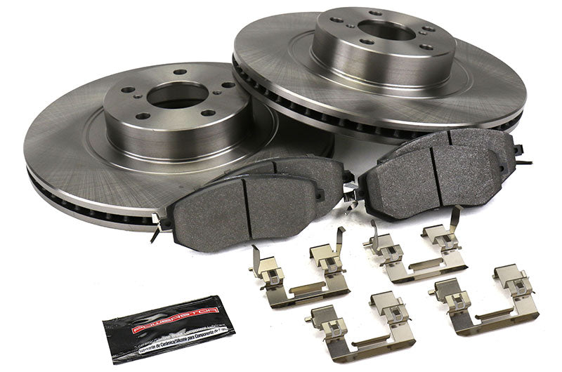 POWTDSK6082 Power Stop Track Day Spec Brake Kit (Front) - 2013-2021 FRS / BRZ / 86,