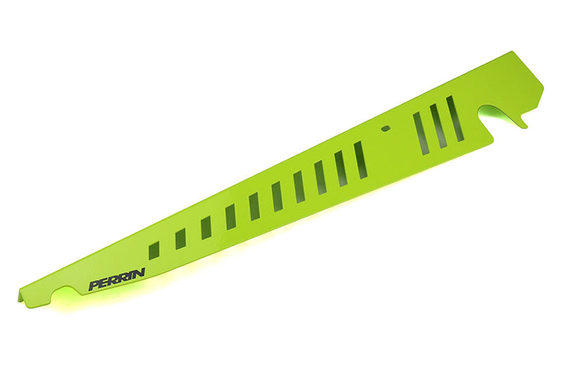 PERPSP-ENG-550NY Perrin Performance Engine Shroud - 2015+ WRX / STI-Neon Yellow,