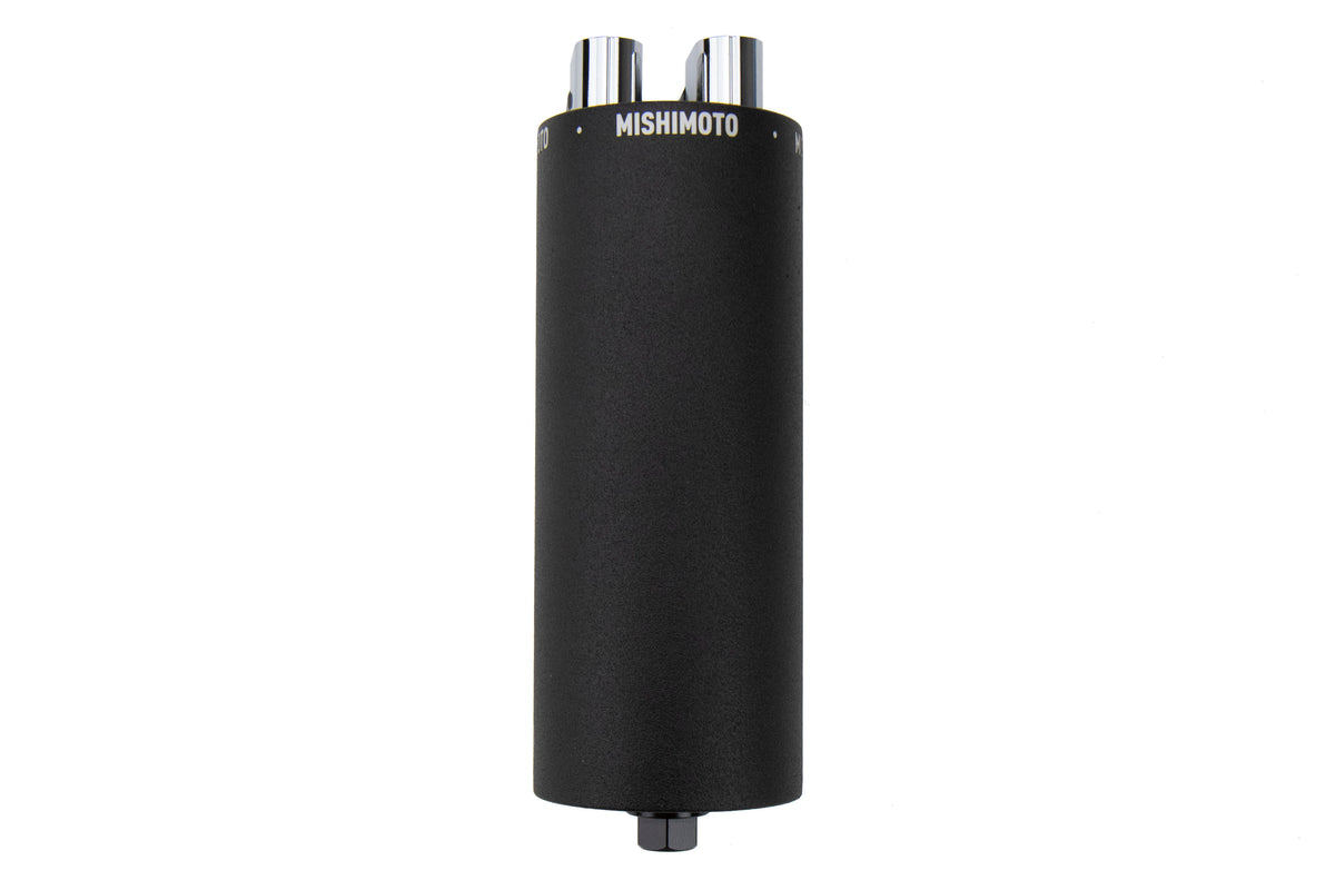 MIMMMOCC-SAWBK Mishimoto Wrinkle Small Aluminum Oil Catch Can - Universal-Black,