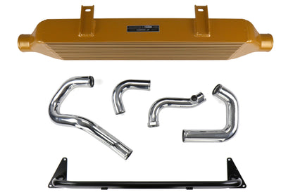 MIMMMINT-WRX-15G Mishimoto Performance Front Mount Intercooler Kit - 2015+ WRX-Polished Piping Gold Intercooler,