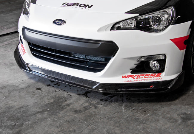 SEIFL1213SBBRZ-KC Seibon Carbon Fiber Lip (KC) - 2013-2016 BRZ,