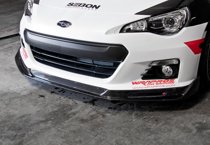 SEIFL1213SBBRZ-KC Seibon Carbon Fiber Lip (KC) - 2013-2016 BRZ,