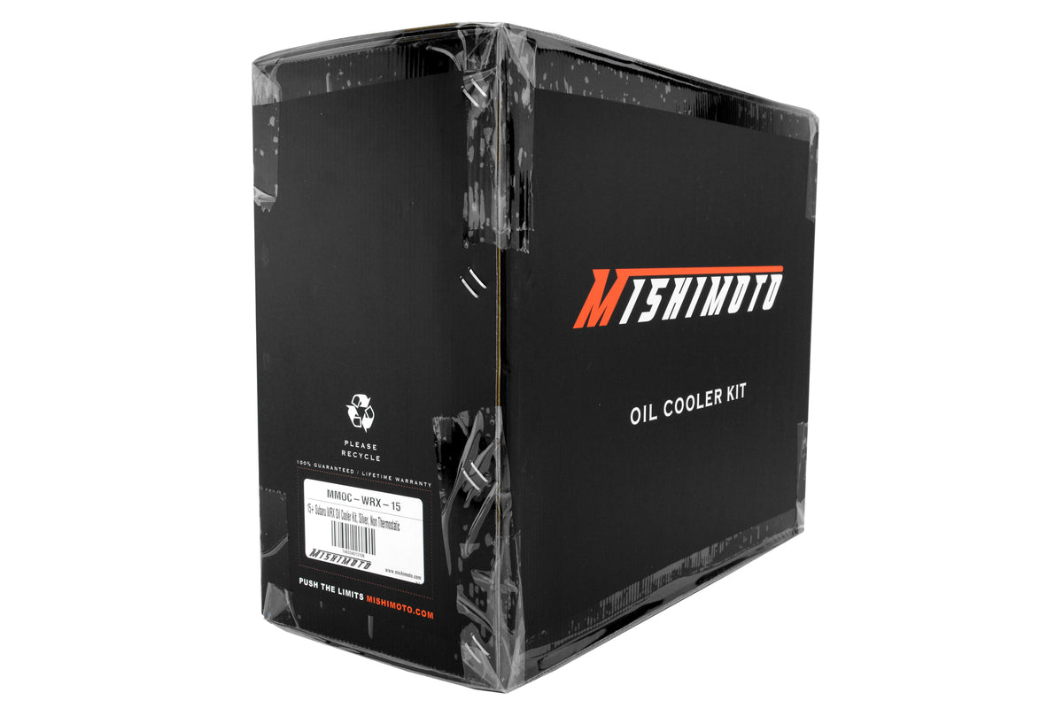MIMMMOC-WRX-15 Mishimoto Oil Cooler Kit - 2015+ WRX -Silver,