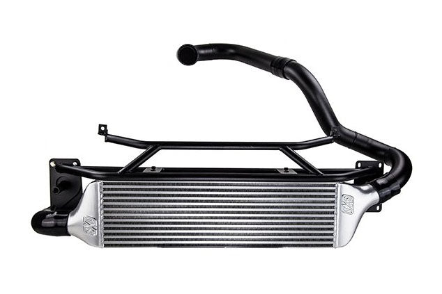 TXSW15-FMIC-BLK TurboXS Front Mount Intercooler Kit - 2015+ WRX-Wrinkle Black,
