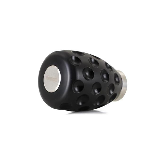 SKU: MMSK-DMPL-BK,,Mishimoto Steel Core Dimple Shift Knob Black Delrin,