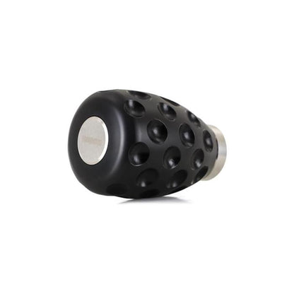 SKU: MMSK-DMPL-BK,,Mishimoto Steel Core Dimple Shift Knob Black Delrin,