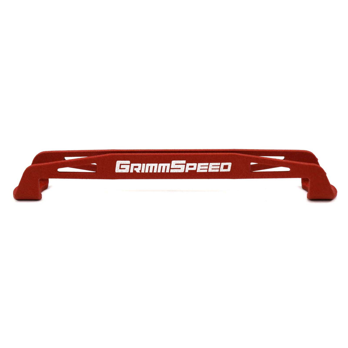 GRM121033 GrimmSpeed Lightweight Battery Tie Down - 2015+ WRX / STI-Red,