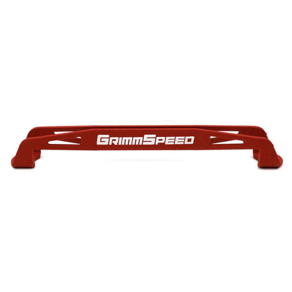 GRM121033 GrimmSpeed Lightweight Battery Tie Down - 2015+ WRX / STI-Red,