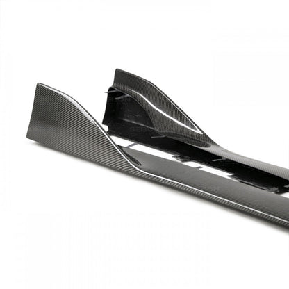 SEISS20TYSUP-MB Seibon MB Style Carbon Fiber Side Skirts - 2020-2021 Toyota A90 Supra,