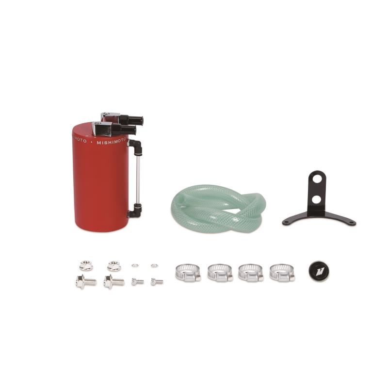 MIMMMOCC-LAWRD Mishimoto Oil Catch Can (Large) - Universal-Red,
