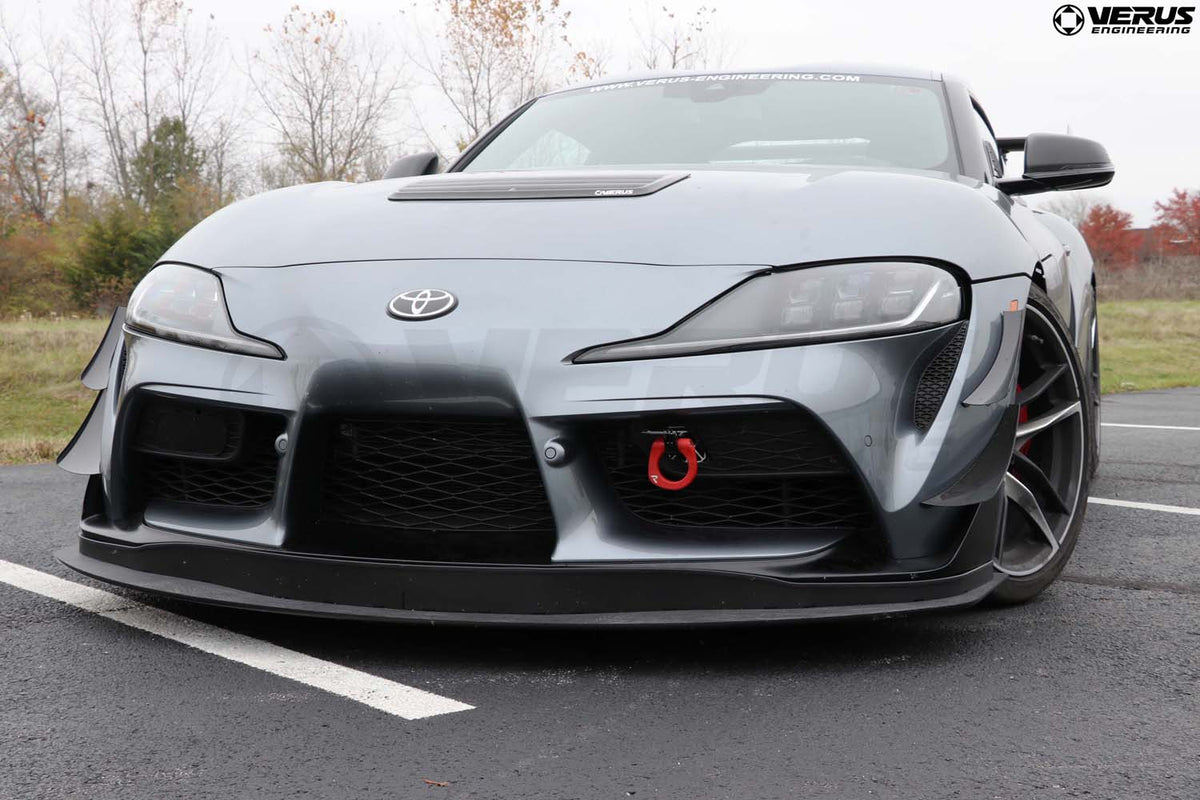 VERA0232A Verus Engineering Front Splitter Kit - 2020-2021 Toyota A90 Supra,