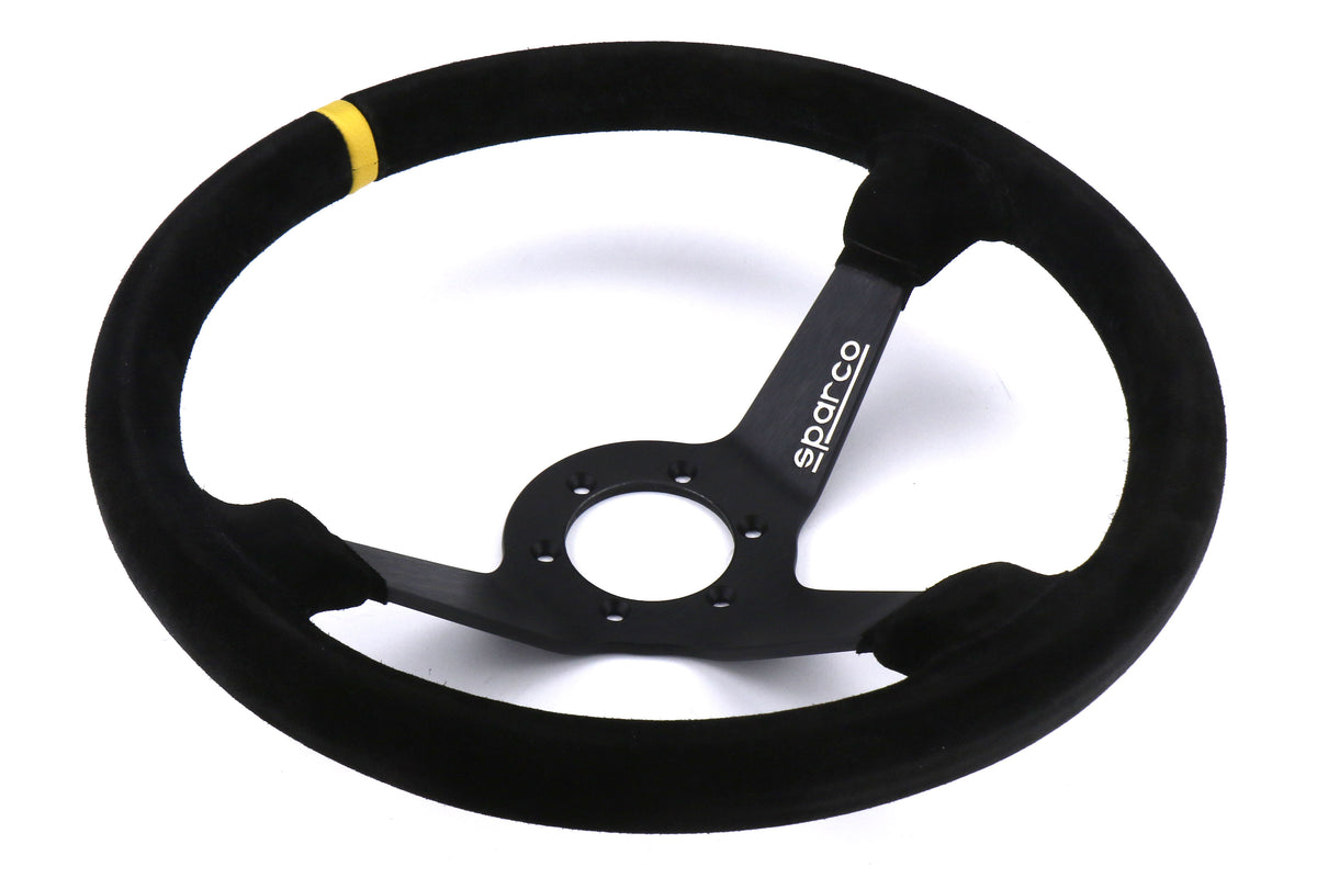 SPR015R325CSN Sparco 325 Competition Black Suede Steering Wheel 350mm - 2013+ FT86,
