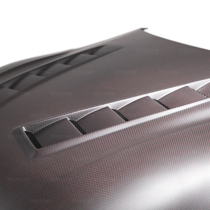 SEIHD20TYSUP-TS-DRY-RC Seibon TS-Style Red Dry Carbon Hood - 2020 Supra,